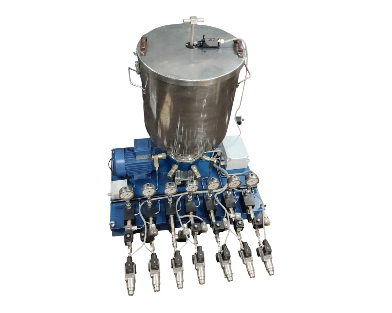 Customised Greasing System for Mixture & Coole