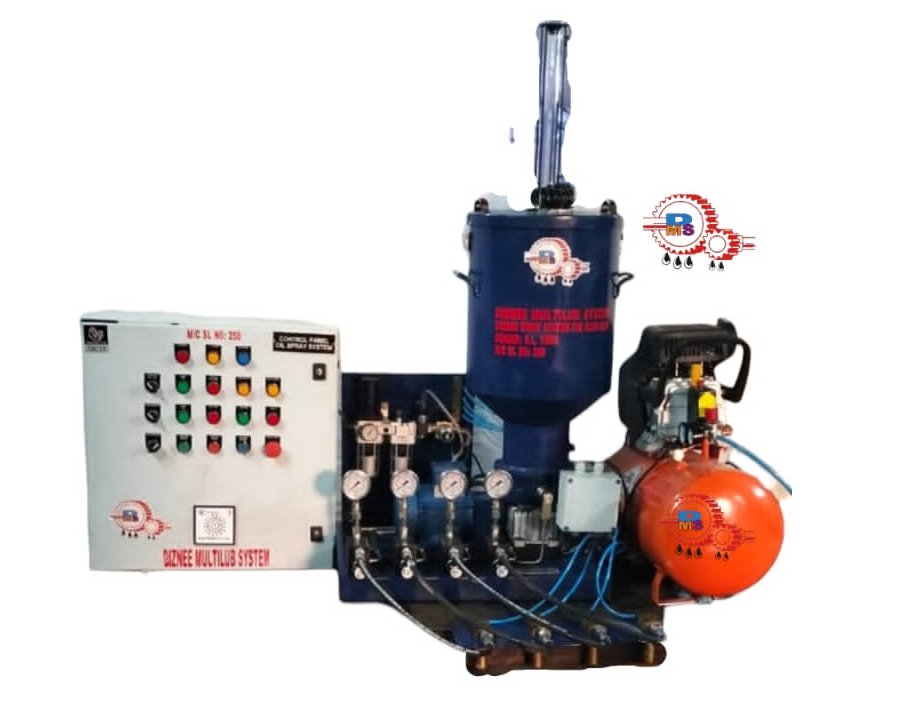 Grease Spray System for Slew Gear of Stacker Cum Reclaimer